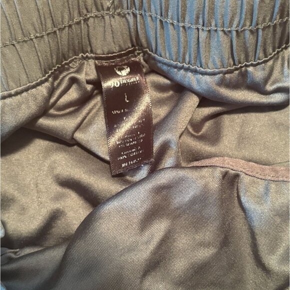 90 Degrees Womens Elastic Waist Light Weight Shorts-Green-Large-GUC - Picture 3 of 5